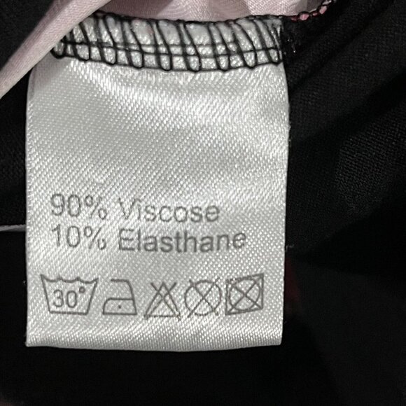 IceIceberg Embellished Butterflies Shirt Size S Pink Black Yellow - Picture 5 of 5